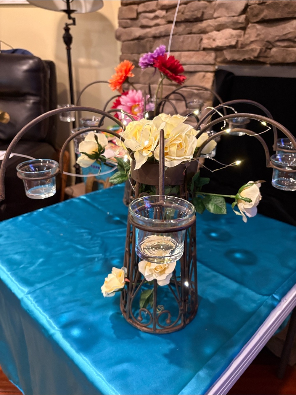 Multipurpose Center Pieces They hold 8 Volitive Candles